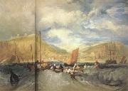 Joseph Mallord William Turner Hastings:Deep-sea fishing (mk31) oil painting reproduction